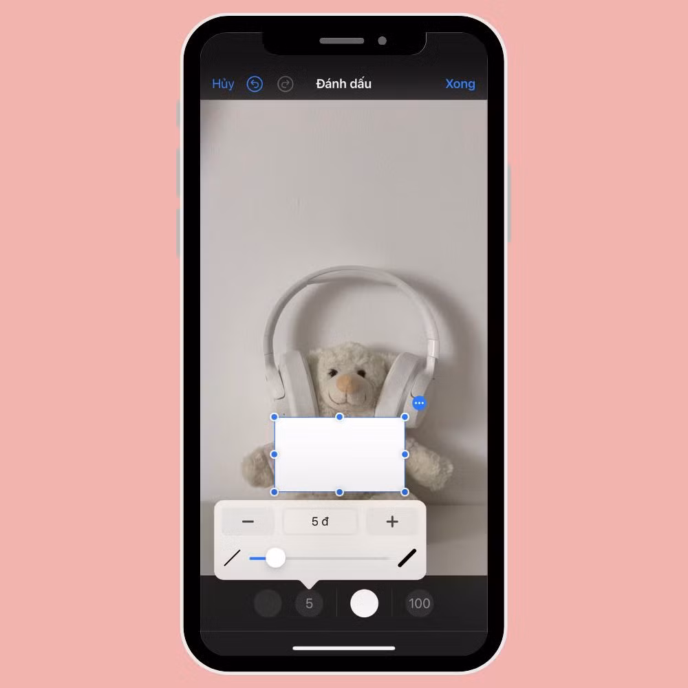 Bạn có thể tùy ý chọn hình dạng theo sở thích.