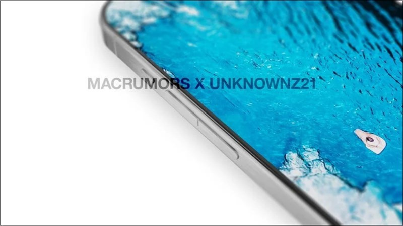 Cận cảnh thiết kế nút âm lượng mới. (Ảnh: MacRumors x Unknownz21) Cận cảnh thiết kế nút âm lượng mới. (Ảnh: MacRumors x Unknownz21)