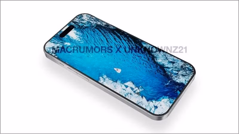iPhone 15 Pro gần như chắc chắn sẽ có khung titan, viền mỏng hơn và cải tiến khác. (Ảnh: MacRumors x Unknownz21)