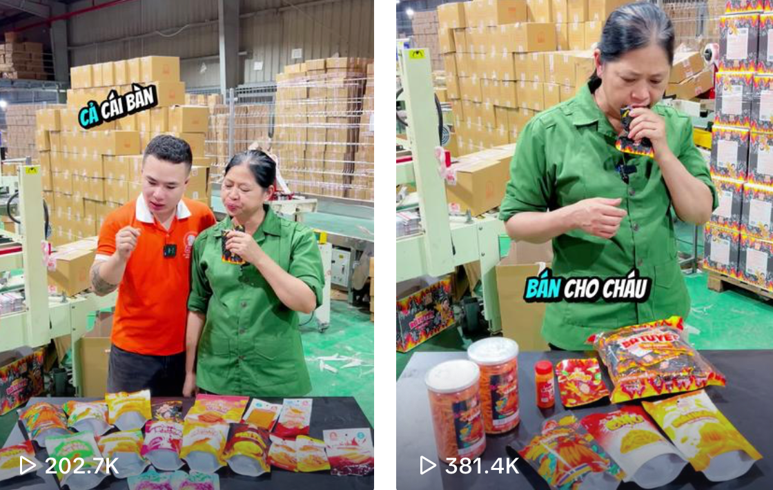 Ăn cùng bà Tuyết là thương hiệu đồ ăn vặt được nhiều người yêu thích.