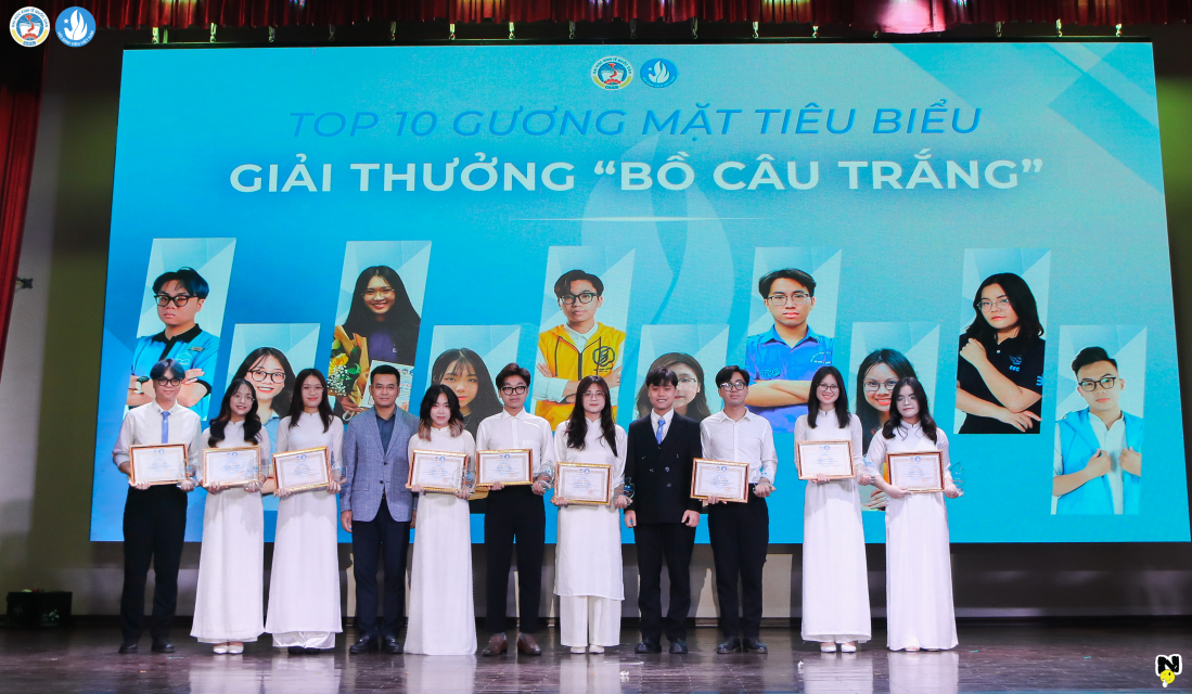 Vinh danh TOP 10 Hội viên xuất sắc vinh dự nhận được giải thưởng “Bồ câu trắng". Vinh danh TOP 10 Hội viên xuất sắc vinh dự nhận được giải thưởng “Bồ câu trắng".