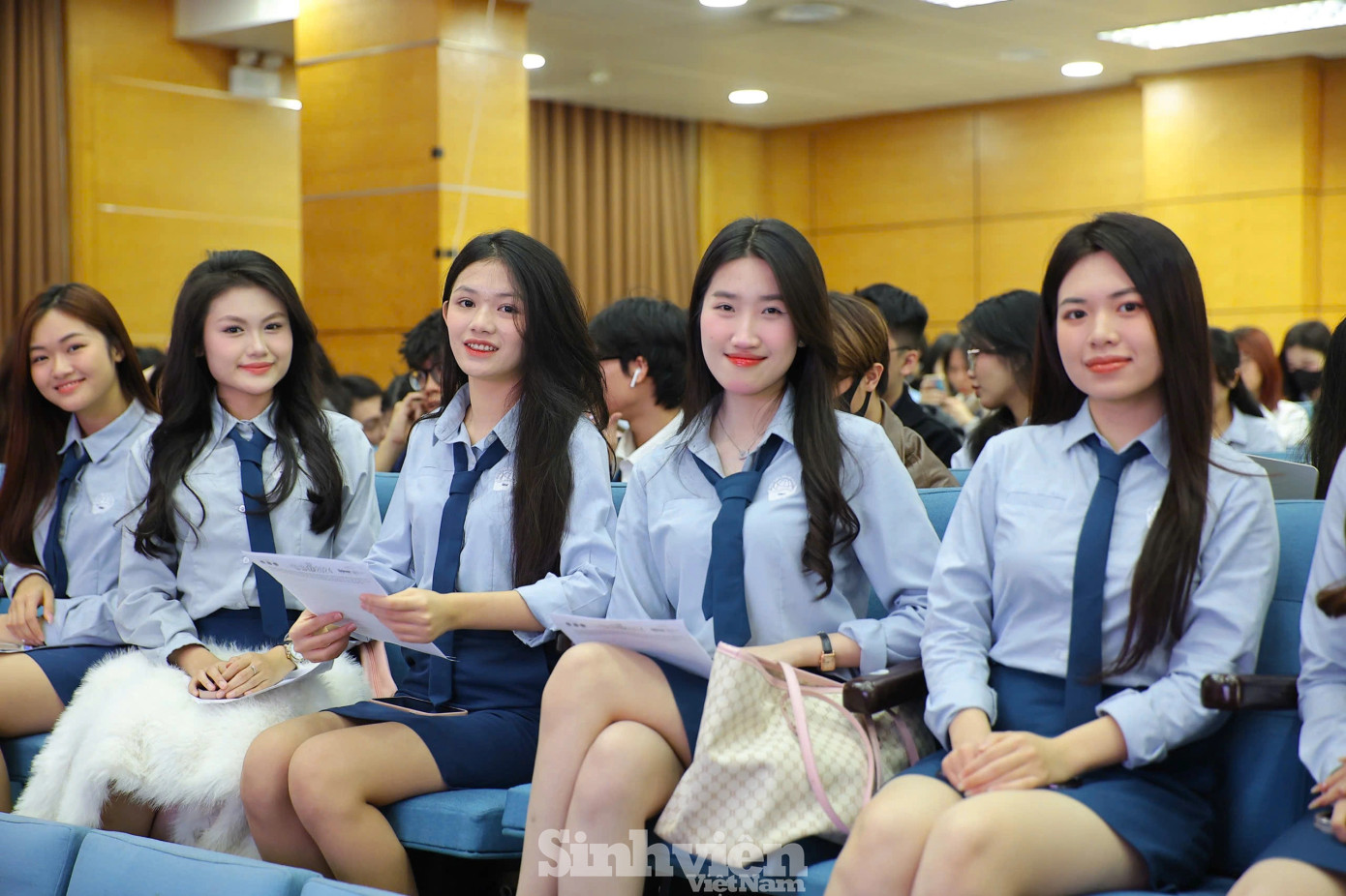 Sinh viên Học viện Ngoại giao. (Ảnh: SVO) Sinh viên Học viện Ngoại giao. (Ảnh: SVO)