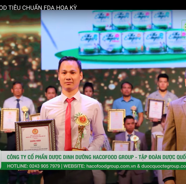 Doanh nghiệp quảng cáo từng đạt giải thưởng "Vì sức khoẻ người Việt" năm 2024. Doanh nghiệp quảng cáo từng đạt giải thưởng "Vì sức khoẻ người Việt" năm 2024.