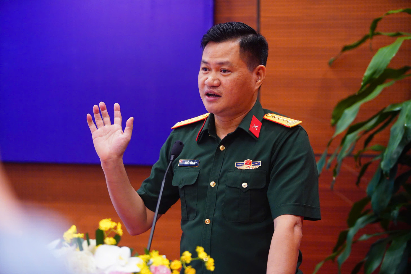 Tiến sĩ Nguyễn Hồng Hải - Phó Tổng Biên tập báo Quân đội Nhân dân.