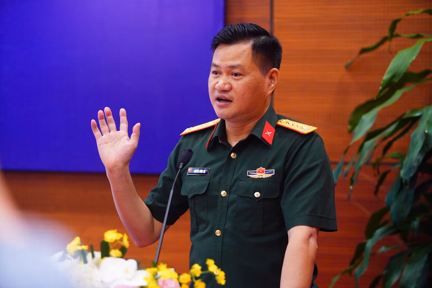 Tiến sĩ Nguyễn Hồng Hải - Phó Tổng Biên tập báo Quân đội Nhân dân.