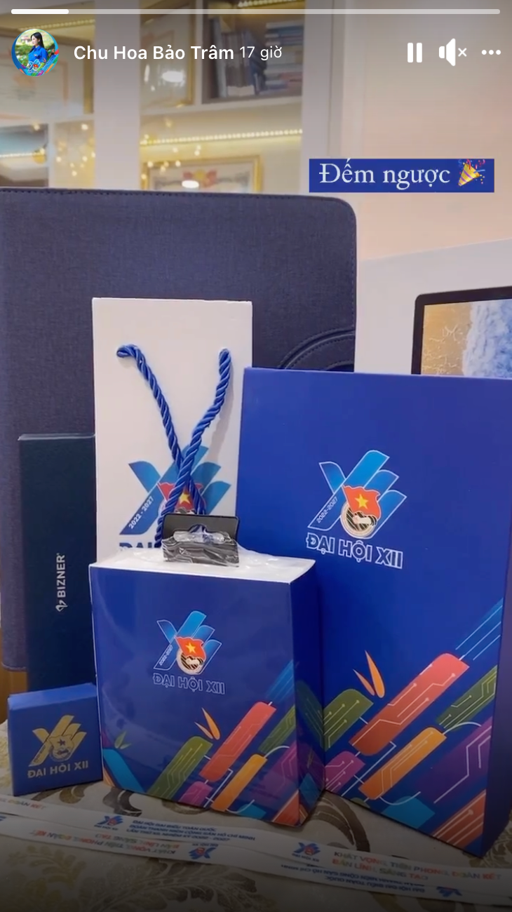 Bảo Trâm bày tỏ sự háo hức, tự hào khi là Đại biểu tham dự Đại hội Đại biểu toàn quốc Đoàn TNCS Hồ Chí Minh lần thứ XII. Bảo Trâm bày tỏ sự háo hức, tự hào khi là Đại biểu tham dự Đại hội Đại biểu toàn quốc Đoàn TNCS Hồ Chí Minh lần thứ XII.