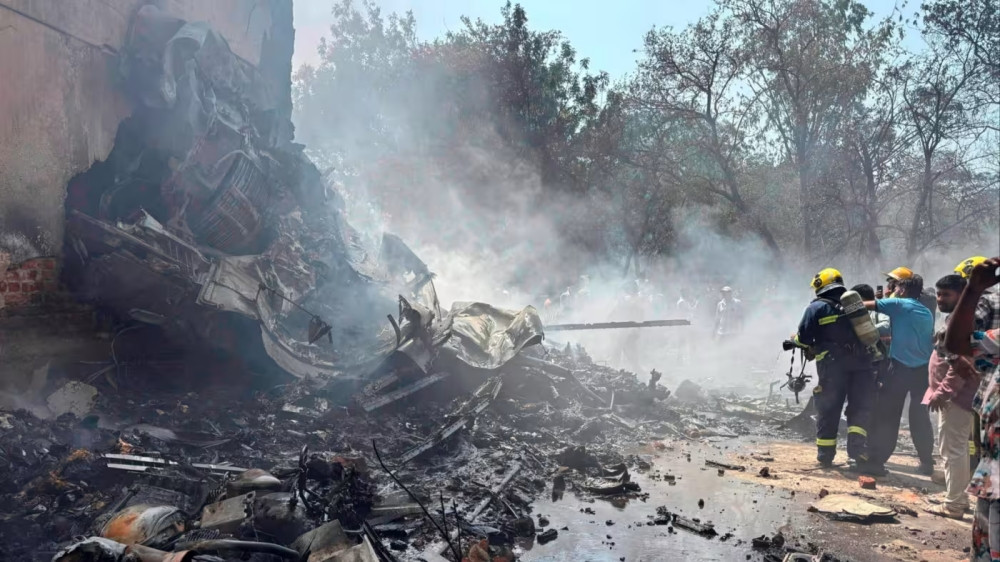 Hiện trường vụ tai nạn. (Ảnh: REUTERS)