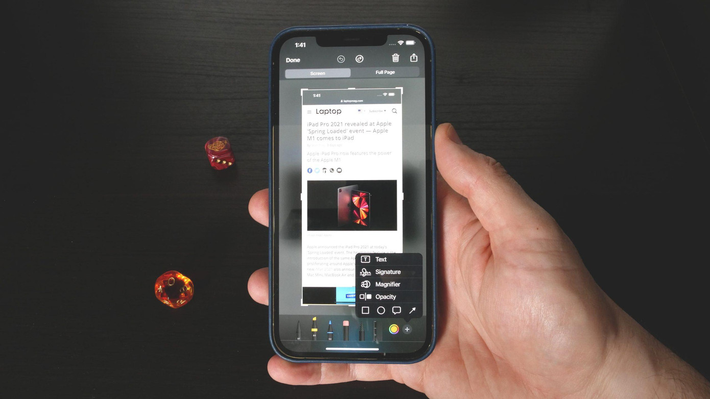 Chụp toàn bộ màn hình trên iPhone. Chụp toàn bộ màn hình trên iPhone.