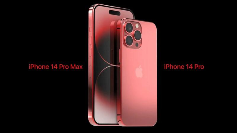 iPhone 14 Pro Max Product RED kích thước 6.1 inch còn iPhone 14 Pro Max Product RED lại có kích thước 6.7 inch.