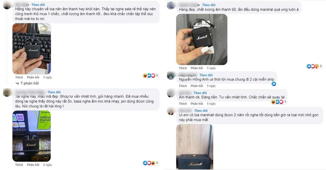 Những bình luận giả được kẻ gian đăng tải nhằm đánh lừa người xem.