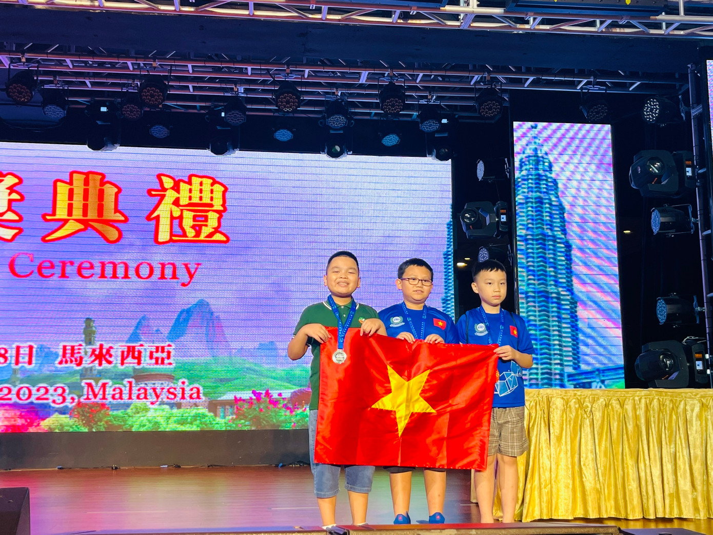 Tô Hải Lâm đạt Huy chương Vàng vòng Chung kết quốc gia và Huy chương Bạc vòng Chung kết quốc tế tổ chức tại Malaysia năm 2023. (Ảnh: NVCC) Tô Hải Lâm đạt Huy chương Vàng vòng Chung kết quốc gia và Huy chương Bạc vòng Chung kết quốc tế tổ chức tại Malaysia năm 2023. (Ảnh: NVCC)