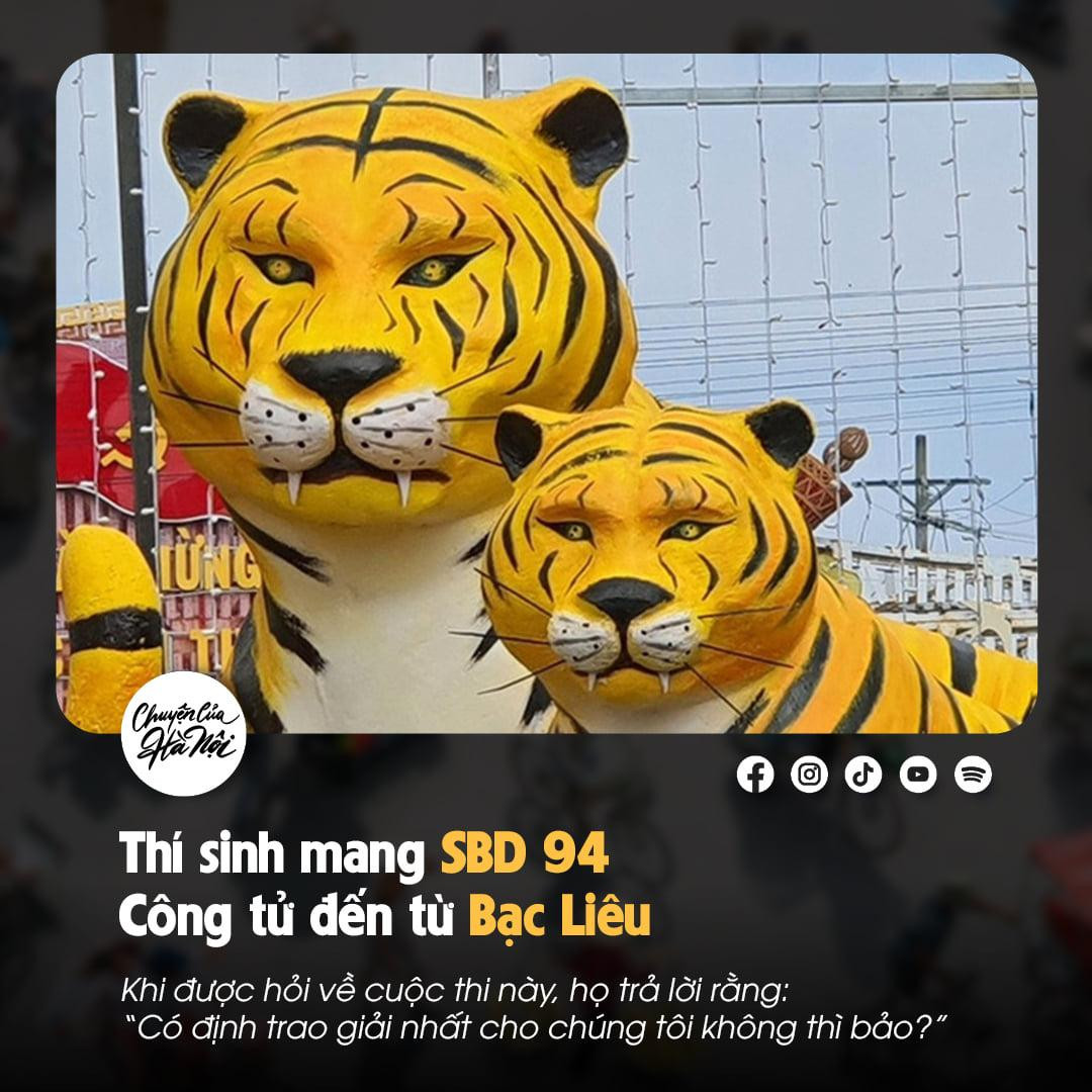 Thí sinh mang SBD 94 đến từ Bạc Liêu: Khi được hỏi về cuộc thi này, họ trả lời rằng: &quot;Có định trao giải nhất cho chúng tôi không thì bảo?&quot;.