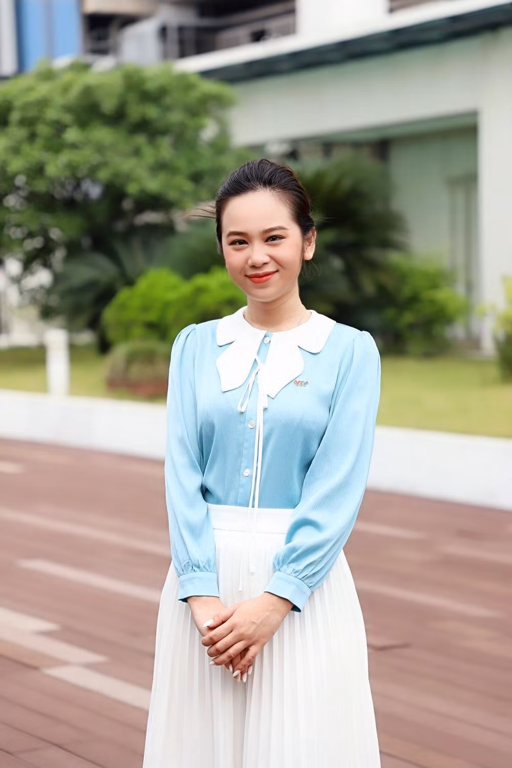 MC Tuyết Ngân. (Ảnh: FBNV)
