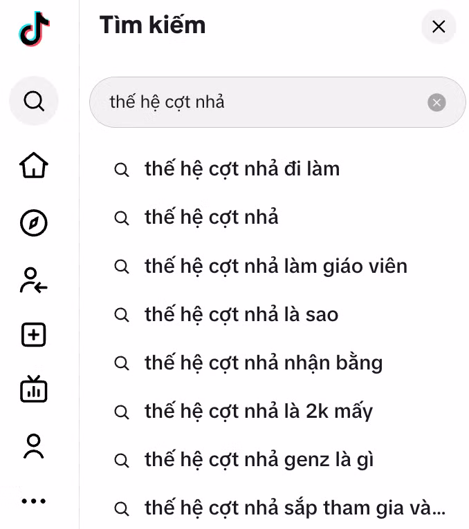 Cụm từ "Thế hệ cợt nhả" trở nên phổ biến trên TikTok thời gian gần đây.