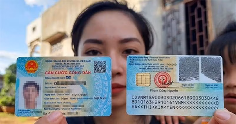 Chip điện tử ở mặt sau của CCCD sẽ tích hợp nhiều loại giấy tờ.