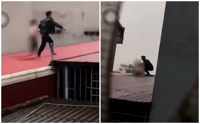 Bé gái 9 tuổi bị bắt giữ và khống chế làm con tin. (Ảnh: Bắc Bling)