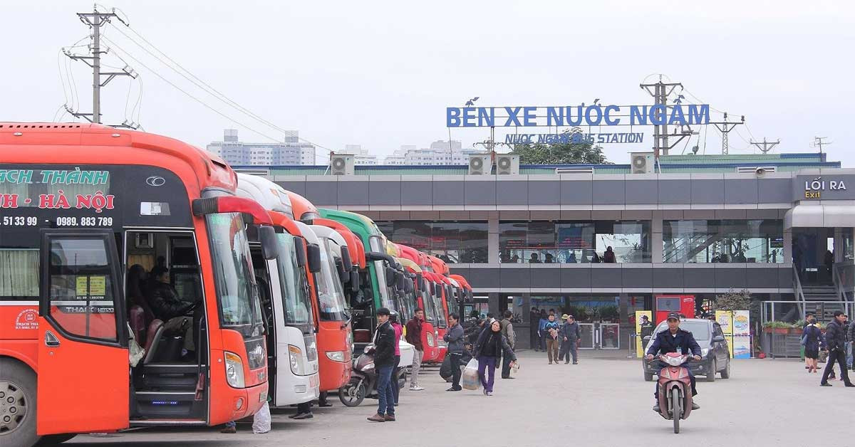 Theo trích xuất camera, nữ sinh này đã xuống bến xe Nước ngầm (Hà Nội). (Ảnh minh họa từ Internet)