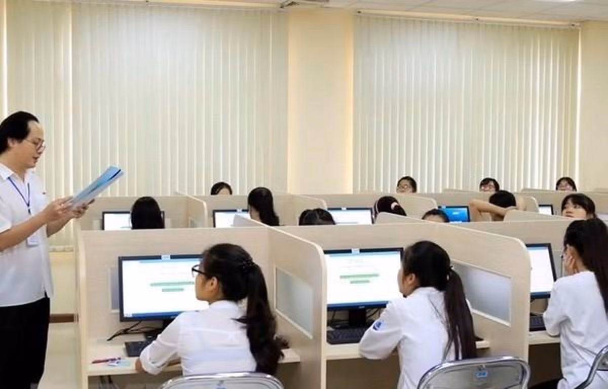 Kỳ thi Đánh giá năng lực của Đại học Quốc gia Hà Nội năm 2021. (Ảnh: VNU)