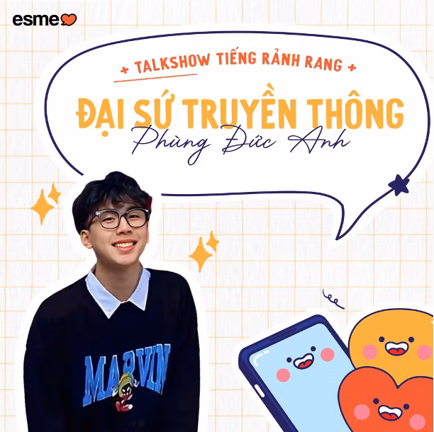 Đức Anh hy vọng có thể cùng các bạn trẻ chung tay đẩy lùi những hành vi tiêu cực trên mạng.