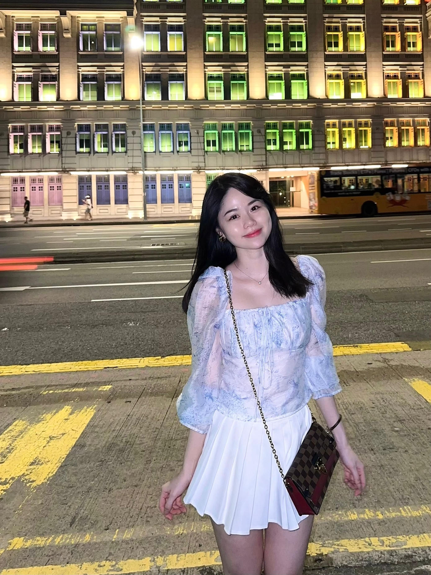 Nhan sắc hiện tại của Huỳnh Anh. Nhan sắc hiện tại của Huỳnh Anh.