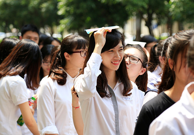 Thí sinh tham dự kỳ thi Đánh giá năng lực năm 2024.