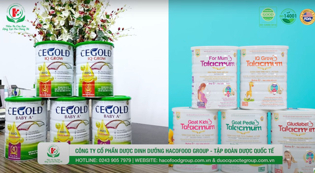 Sản phẩm sữa bột của công ty này được quảng cáo được ứng dụng thành tựu dinh dưỡng hiện đại. (Ảnh chụp màn hình) Sản phẩm sữa bột của công ty này được quảng cáo được ứng dụng thành tựu dinh dưỡng hiện đại. (Ảnh chụp màn hình)