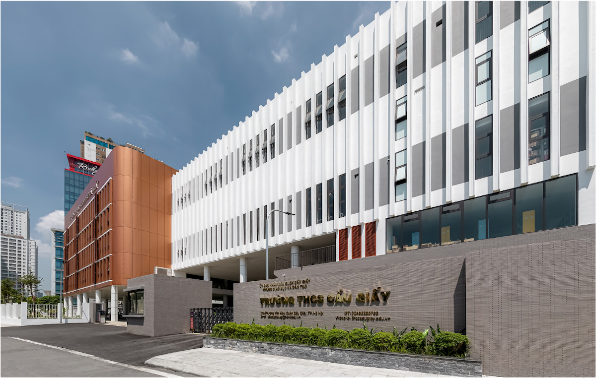 Trường THCS Cầu Giấy. Trường THCS Cầu Giấy.