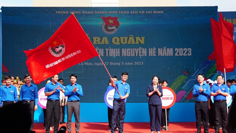 Nghi thức phát động Chiến dịch Thanh niên tình nguyện hè 2023. Nghi thức phát động Chiến dịch Thanh niên tình nguyện hè 2023.