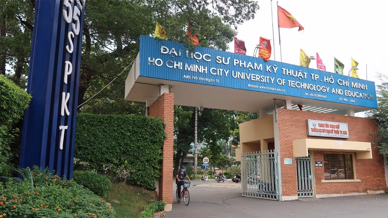 Đại học Sư phạm Kỹ thuật TP.HCM - ngôi trường mà nam sinh Ng. theo học.
