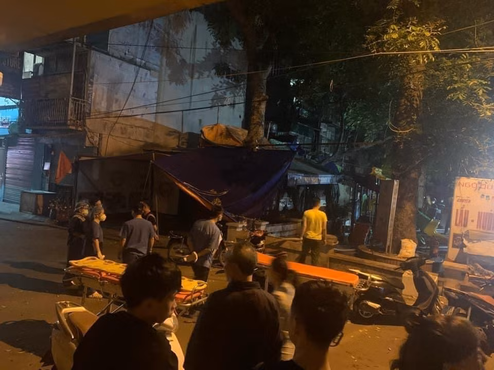 Hiện trường nơi xảy ra vụ cháy. (Ảnh: Facebook)