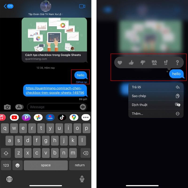 5 tính năng mới trên iMessage giúp người dùng Apple nhắn tin với nhiều hiệu ứng thú vị ảnh 8 5 tính năng mới trên iMessage giúp người dùng Apple nhắn tin với nhiều hiệu ứng thú vị ảnh 8
