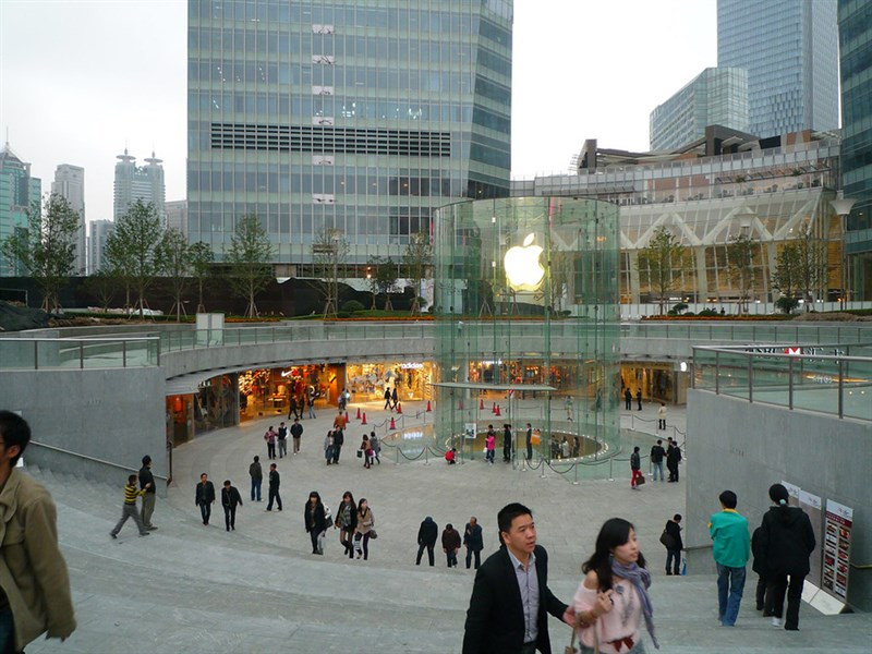 Apple Store tại Thượng Hải, Trung Quốc.