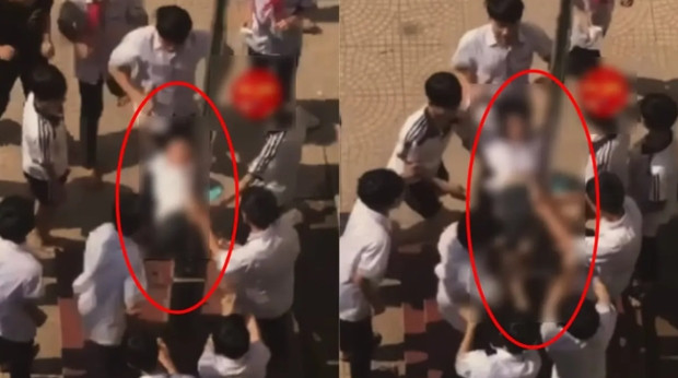 (Ảnh cắt từ clip) (Ảnh cắt từ clip)