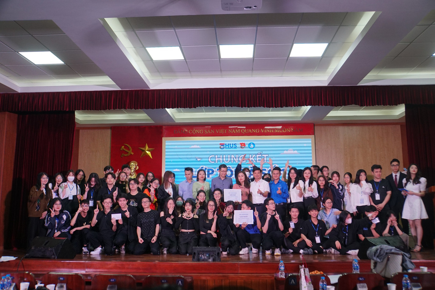 Chung kết cuộc thi “Lớp tôi là số 1” của Hội Sinh viên Trường Đại học Khoa học Tự nhiên.