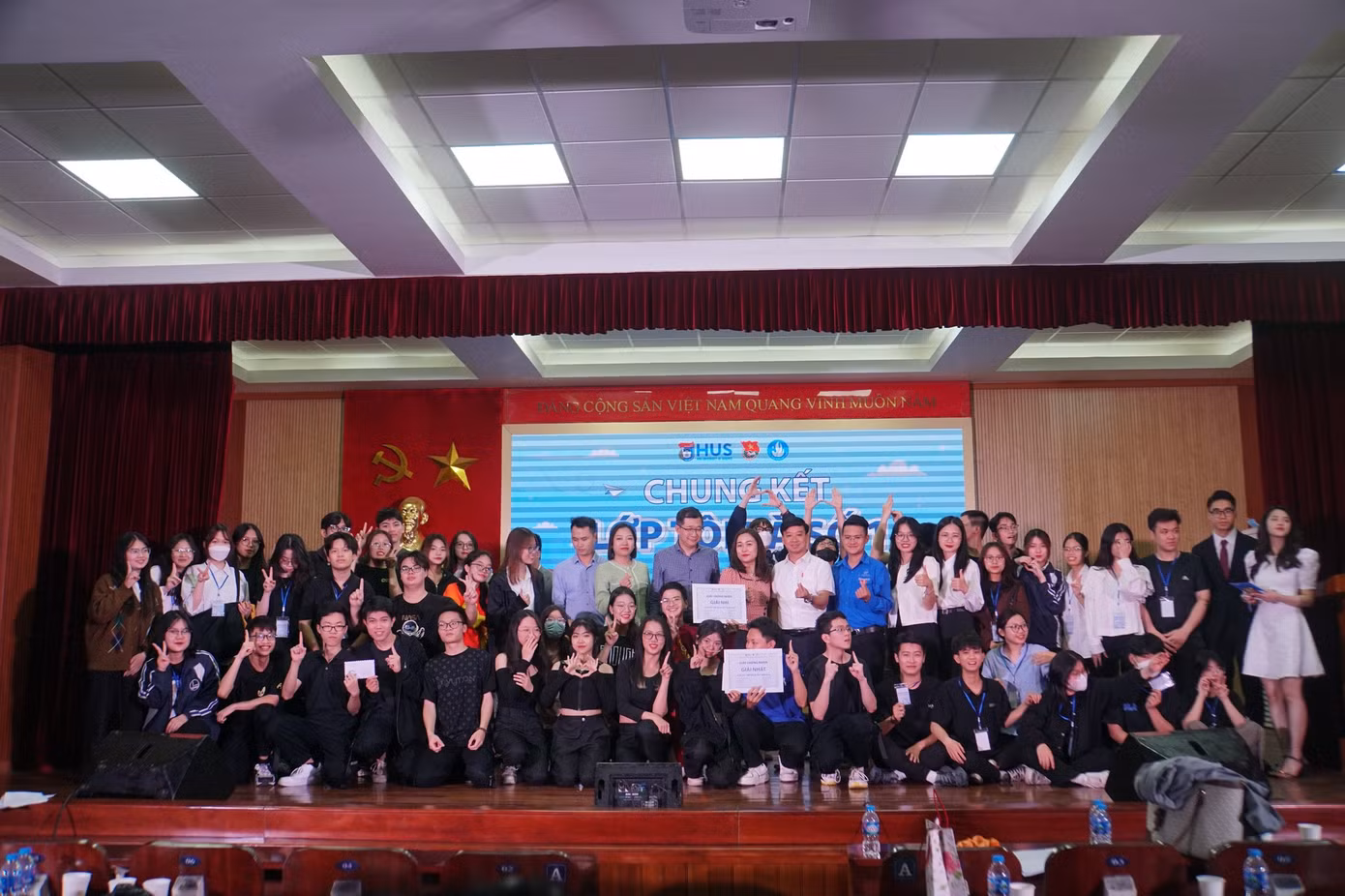 Chung kết cuộc thi “Lớp tôi là số 1” của Hội Sinh viên Trường Đại học Khoa học Tự nhiên.