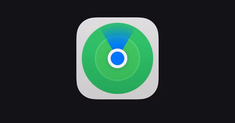 Logo của Find My trên iPhone. (Ảnh: Apple)