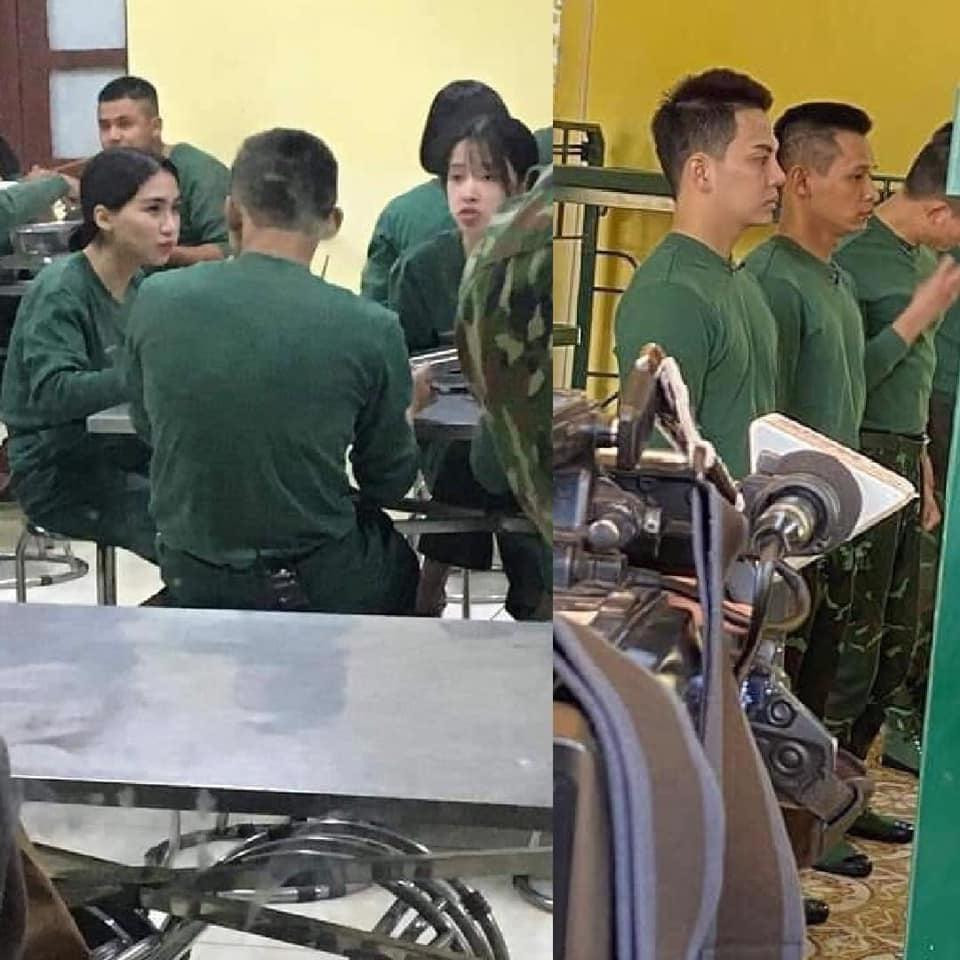 Xuất hiện hình ảnh của Hoà Minzy, Puka và một chàng trai được cho là Độ Mixi tại Sao Nhập Ngũ, &quot;tộc trưởng&quot; chính thức có tóc mới.