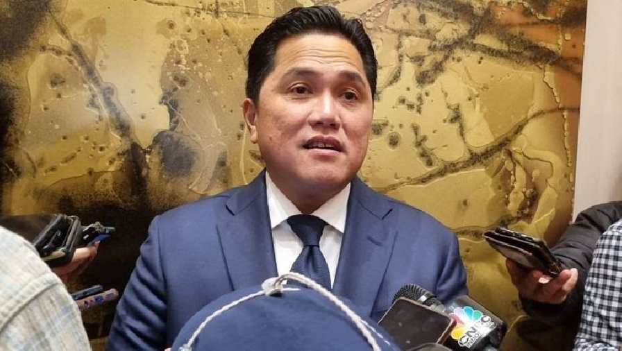 Chủ tịch Liên đoàn bóng đá Indonesia (PSSI) Erick Thohir. Chủ tịch Liên đoàn bóng đá Indonesia (PSSI) Erick Thohir.