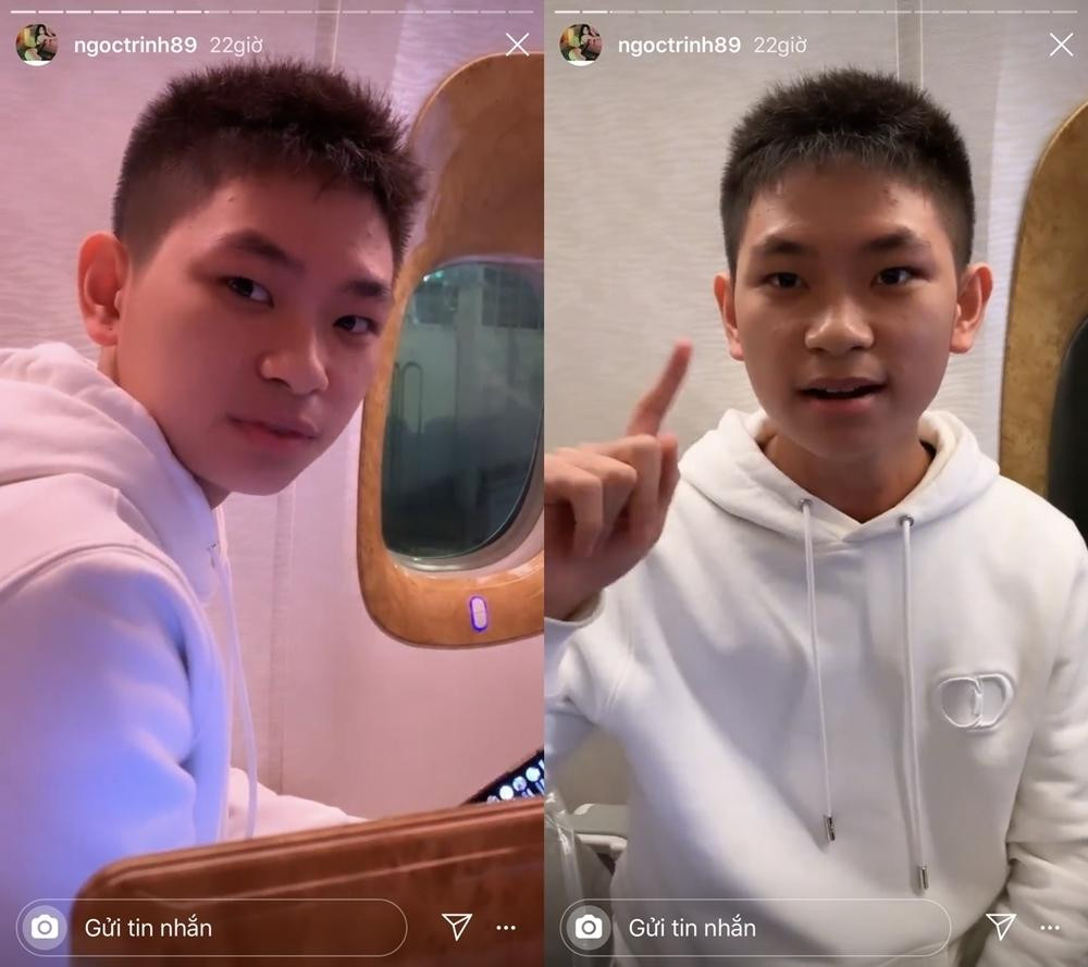 Cậu bạn này từng chi tiền "khủng" để ngồi cạnh Ngọc Trinh trên máy bay sang Dubai.