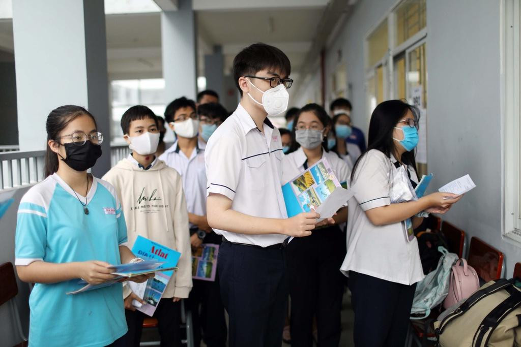 Thí sinh dự thi Tốt nghiệp THPT. (Ảnh minh hoạ từ Internet)