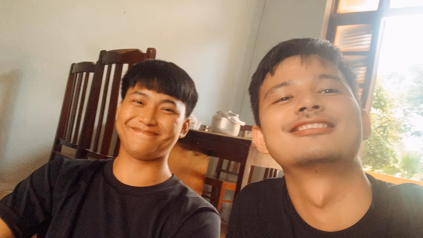 Quản Bá Sơn và Mũi trưởng Long cũng khá thân thiết.