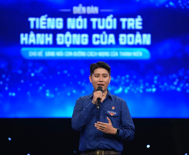 Anh Nguyễn Khắc Quốc Huy - Bí thư Đoàn phường 8, quận 10, TP.HCM.