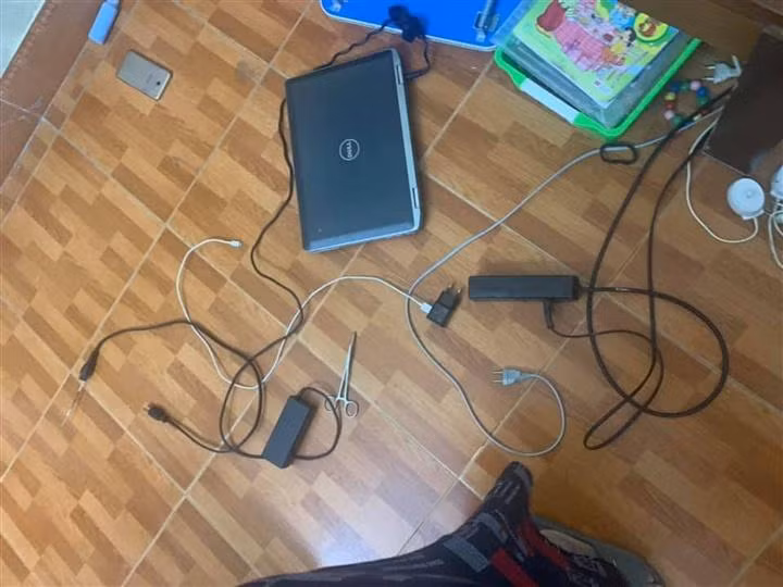 Hiện trường vụ việc. (Ảnh: Minh Tuệ/ VTC News)