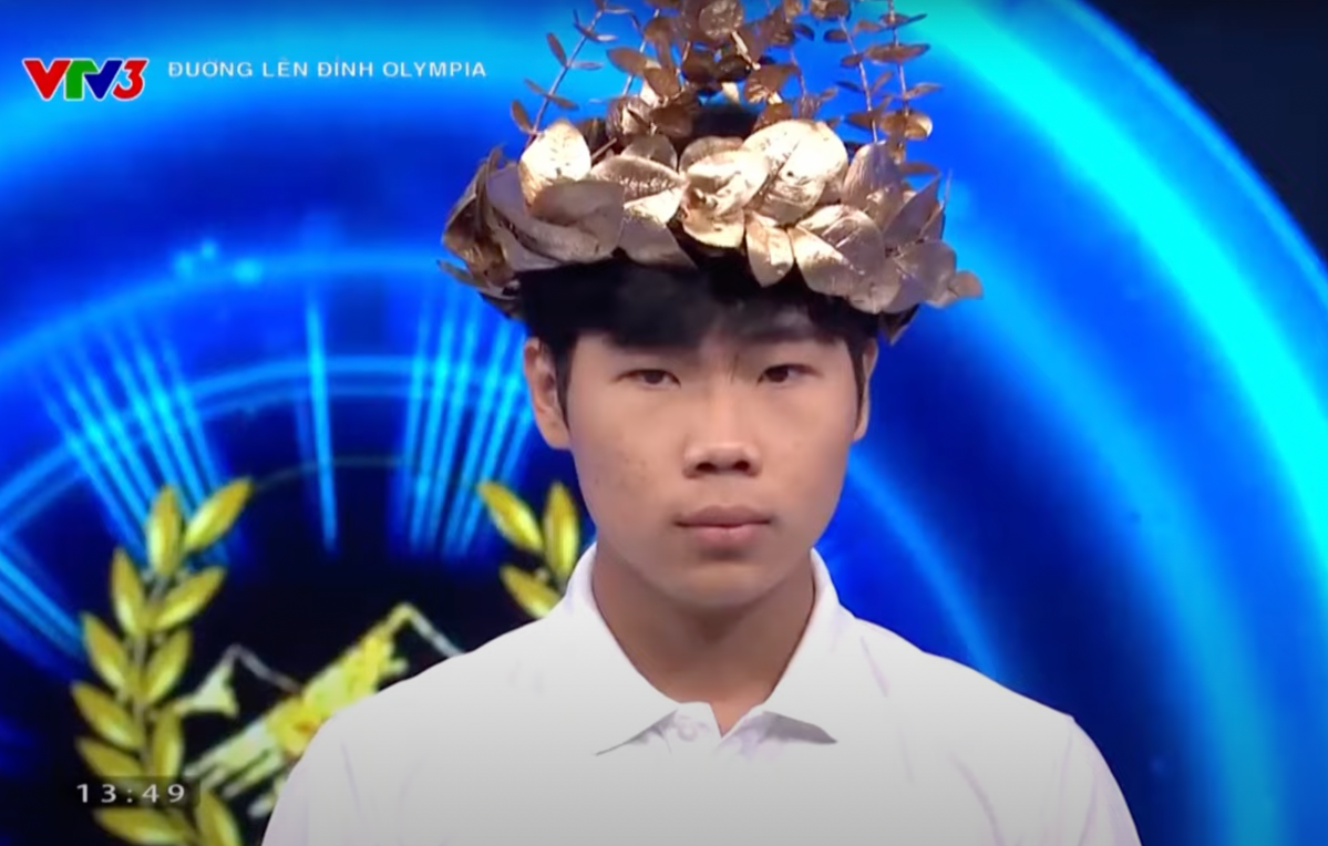 Việt Thành khi được xướng tên là người chiến thắng cuộc thi quý I. Việt Thành khi được xướng tên là người chiến thắng cuộc thi quý I.