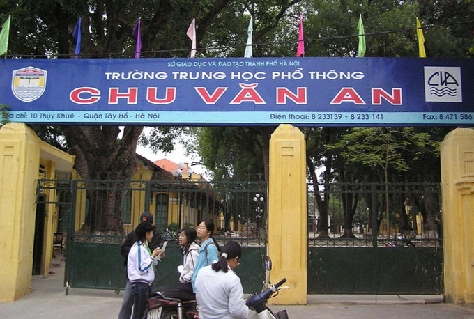 Trường THPT Chu Văn An (Hà Nội).
