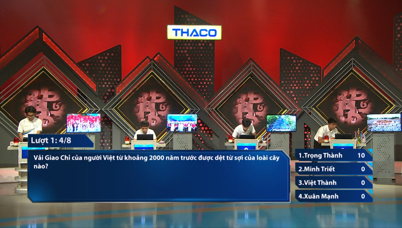 Vải Giao chỉ của người Việt từ khoảng 2000 năm trước được dệt từ sợi của loài cây nào? Đáp án là cây Chuối. Hóa ra cây chuối còn có ứng dụng làm vải nữa đấy! Và loại vải này còn được gọi là Vải tơ chuối. Vải Giao chỉ của người Việt từ khoảng 2000 năm trước được dệt từ sợi của loài cây nào? Đáp án là cây Chuối. Hóa ra cây chuối còn có ứng dụng làm vải nữa đấy! Và loại vải này còn được gọi là Vải tơ chuối.