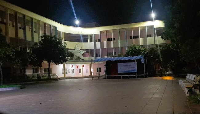 Trường Mầm non Hồng Nhung Cơ sở 2 - nơi xảy ra vụ việc.