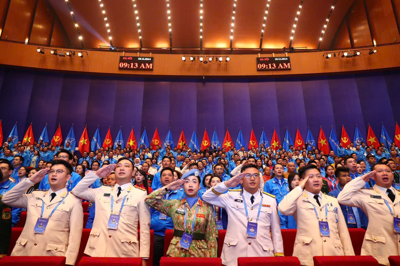 Thanh niên tiêu biểu tham dự đại hội. Thanh niên tiêu biểu tham dự đại hội.