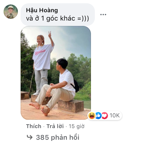 &quot;Nhân vật chính&quot; cũng không phải ngần thả thêm một bức ảnh để dân tình &quot;nháo nhào&quot;.