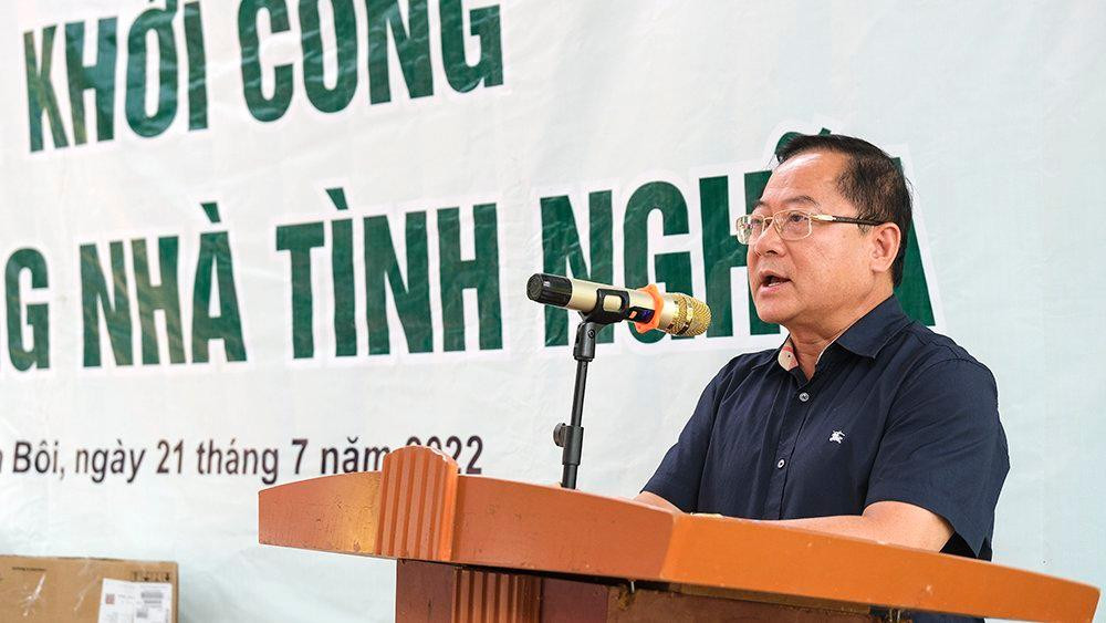 Ông Lê Xuân Sơn - Tổng Biên tập báo Tiền Phong.